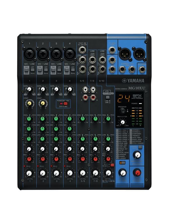 YAMAHA MG-10-XU USB Aναλογική Kονσόλα