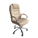 Καρέκλα Γραφείου ArteLibre FALKIRK Μπεζ PU 72x64.5x115-123cm