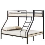 Κουκέτα ArteLibre OSAGE Μαύρο Για Στρώματα 90x190+140x190
