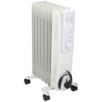 Ηλεκτρικό Καλοριφέρ Λαδιού 7 Φέτες Λευκό 1500W ALPINA