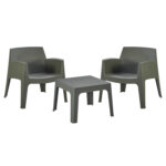 ΣΕΤ LOUNGE 3ΤΜΧ FB921274.05 DARK OLIVE GREEN ΠΟΛΥΠΡΟΠΥΛΕΝΙΟ
