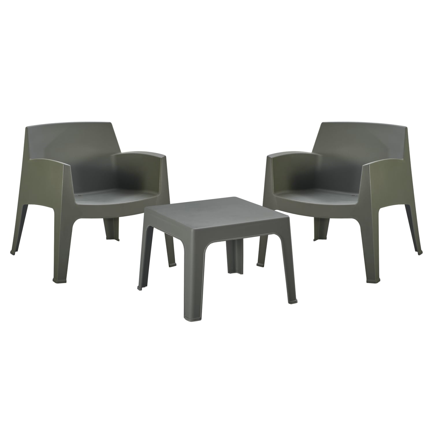 ΣΕΤ LOUNGE 3ΤΜΧ FB921274.05 DARK OLIVE GREEN ΠΟΛΥΠΡΟΠΥΛΕΝΙΟ