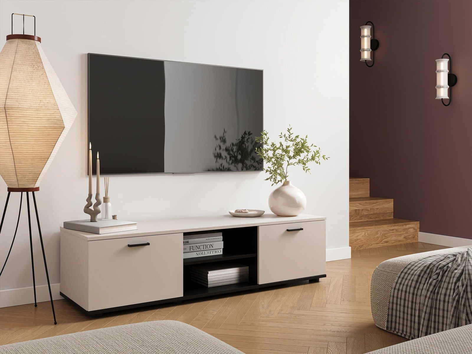 Έπιπλο Τηελόρασης Soho S4-Cashmere - Image 2
