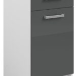 Επιδαπέδιο ντουλάπι Jeden 40 2D