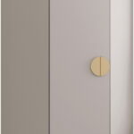 Γωνιακή Ντουλάπα Inova IV-Cashmere - Χρυσό