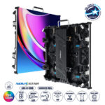 GLOBOSTAR® LUMOWALL 41002 Κυρτή Οθόνη Video Wall P3.91 Καμπίνα 50x50cm LED 180W 3840Hz 16384 Dots ≥5600cd/㎡ Nits AC 220-240V Εξωτερικού Χώρου IP65 Full Color S1/16 14Bits - Κάρτα NovaStar A8S-N+HUB - Curved -10/+15 Angle - Προστατευτικά Γωνιών - Nationstar SMD1921 & CZCL Driver - Μ50 x Π8.5 x Υ50cm - 2 Χρόνια Εγγύηση