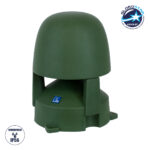 GLOBOSTAR® FDB LS208 98014 Επιδαπέδιο Παθητικό Ηχείο Εγκαταστάσεων με Μετασχηματιστή 100V & 8Ω - 150W RMS (300W Peak) - 1 x 8" Inches LF & 1 x 1" Inches HF - Αδιάβροχο IP56 - Πράσινο - Μ38 x Π38 x Υ49cm - 2 Χρόνια Εγγύηση