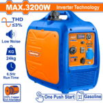 WADFOW ΗΛΕΚΤΡΟΓΕΝΝΗΤΡΙΑ ΒΕΝΖΙΝΗΣ INVERTER 3.200W (WGEAS032D)