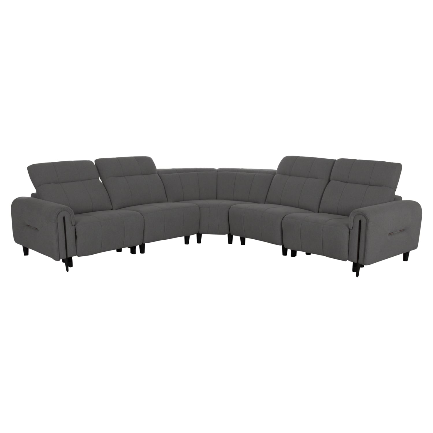 ΓΩΝΙΑΚΟΣ ΚΑΝΑΠΕΣ ΜΕ RECLINE FB93290.01 ΓΚΡΙ ΥΦΑΣΜΑ 260x260x90(κάθισμα)x94Υεκ.