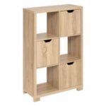 ΒΙΒΛΙΟΘΉΚΕΣ SHELF 6 BOX 3 DOORS BIVOAK FIVE121071