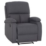 ΠΟΛΥΘΡΟΝΑ RELAX DIONI HM3296.01 ΓΚΡΙ ΥΦΑΣΜΑ 85x90x100Υεκ.