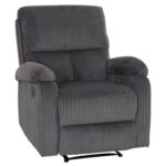 ΠΟΛΥΘΡΟΝΑ RELAX FB93296.11 ΓΚΡΙ ΡΙΓΕ ΥΦΑΣΜΑ 85x90x100Υεκ.