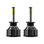 GloboStar® 82041 H3 K9 Line KIT Βασικού Φωτισμού Αυτοκινήτου & Φορτηγού 3rd Generation Can-Bus Series LED CREE CXB COB 50W/100W 7000lm/14000lm DC 9-32V Αδιάβροχο IP66 Ψυχρό Λευκό 6000K