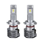 GloboStar® 81666 H7 M4 Line KIT Βασικού Φωτισμού Αυτοκινήτου & Μοτοσυκλέτας 3rd Generation Can-Bus Extreme Series LED CREE CXB COB 30W/60W 3200lm/6400lm DC 12-24V Αδιάβροχο IP68 Ψυχρό Λευκό 6000K