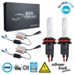 GloboStar® 84129 H11 XCB Line KIT Βασικού Φωτισμού Φορτηγού 3rd Generation Can-Bus Extreme Truck Series XENON 110W 10350lm DC 24V Αδιάβροχο IP65 Ψυχρό Λευκό 6000K