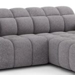 Γωνιακός καναπές Comfora-Γκρι-Δεξιά