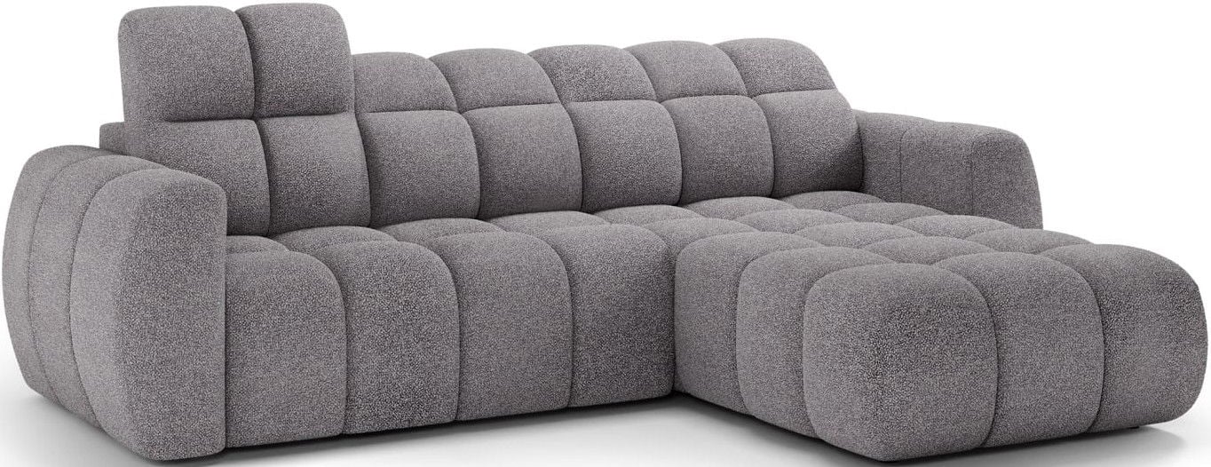 Γωνιακός καναπές Comfora-Γκρι-Δεξιά