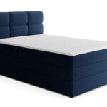 Επενδυμένο κρεβάτι Padion-Μπλε-120 x 200