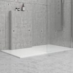 Ντουζιέρα ορθογώνια υψηλής αντοχής CLASSIC Bianco KARAG 100x70cm
