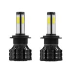 GloboStar® 82043 H7 K9 Line KIT Βασικού Φωτισμού Αυτοκινήτου & Φορτηγού 3rd Generation Can-Bus Series LED CREE CXB COB 100W 14000lm DC 9-32V Αδιάβροχο IP66 Ψυχρό Λευκό 6000K