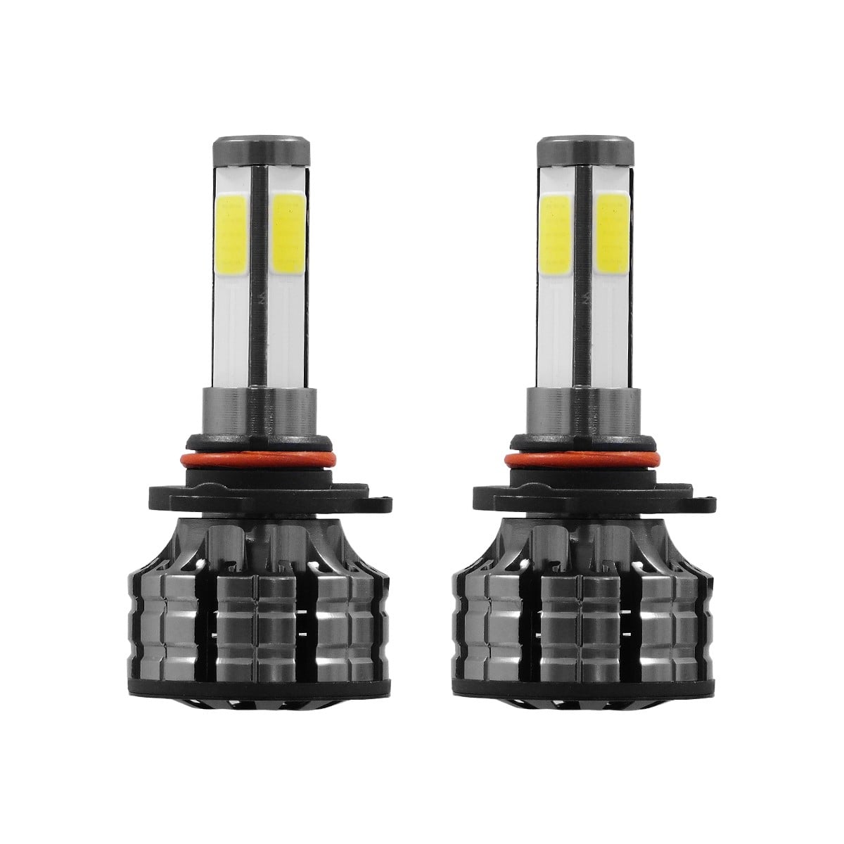 GloboStar® 82046 H10 K9 Line KIT Βασικού Φωτισμού Αυτοκινήτου & Φορτηγού 3rd Generation Can-Bus Series LED CREE CXB COB 100W 14000lm DC 9-32V Αδιάβροχο IP66 Ψυχρό Λευκό 6000K