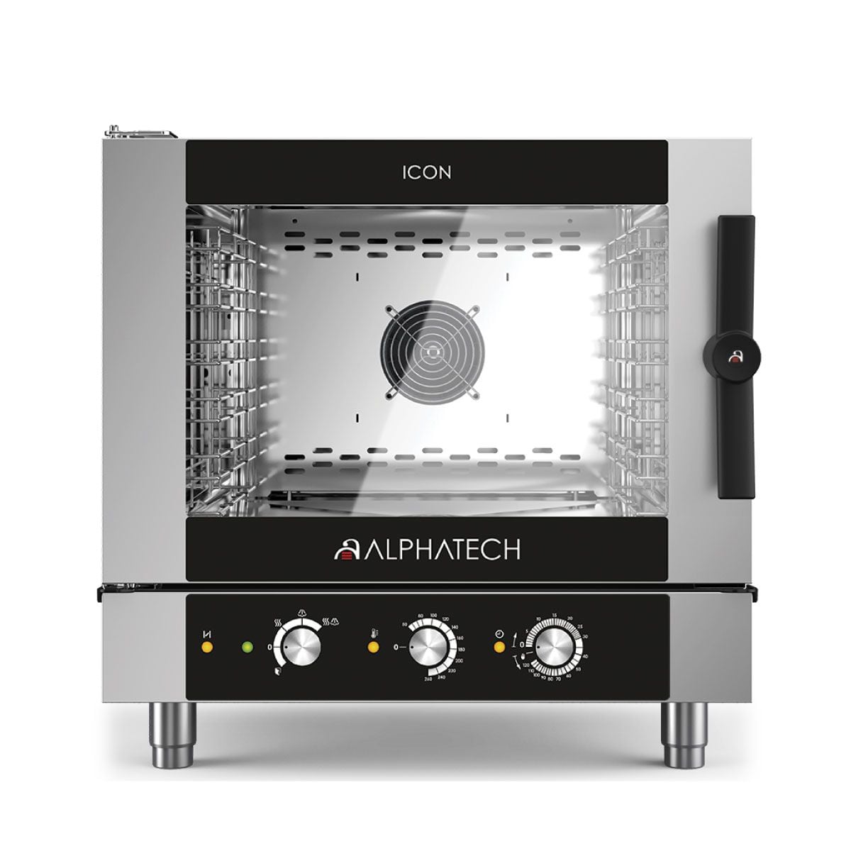 Alphatech Φούρνος Icon αερίου 5 θέσεων μηχανικός ICGM051E