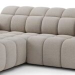Γωνιακός καναπές Comfora-Κρεμ-Αριστερή