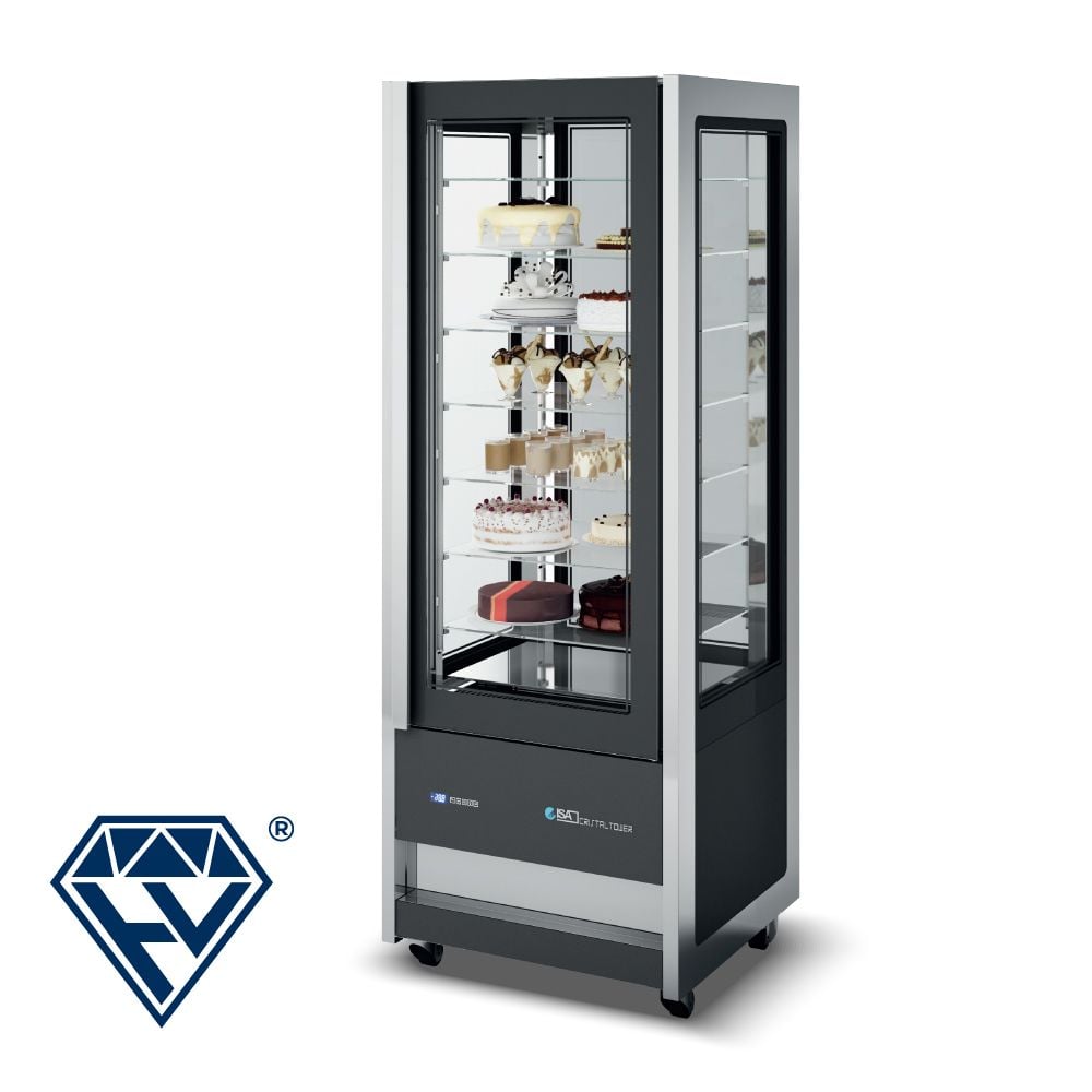 Isa CRISTAL TOWER 75 RV TB/TN BLACK