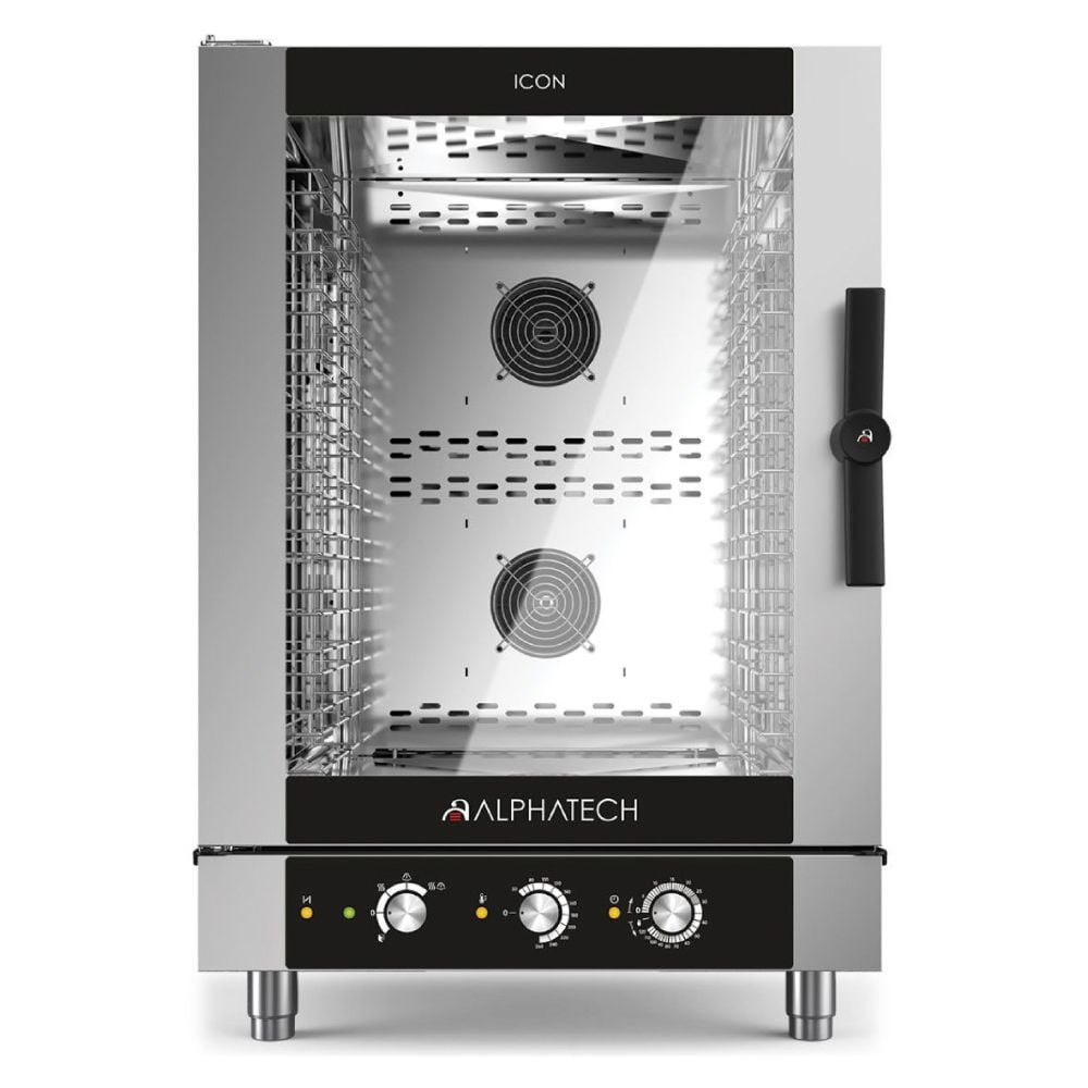 Alphatech Φούρνος Icon αερίου 10 θέσεων μηχανικός ICGM101E