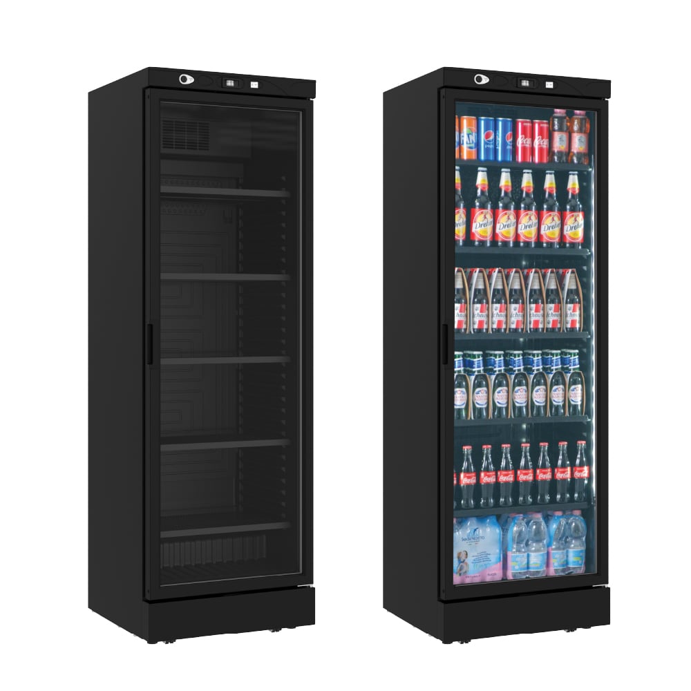 Μetalfrio Βιτρίνα συντήρησης CL372 VG Black