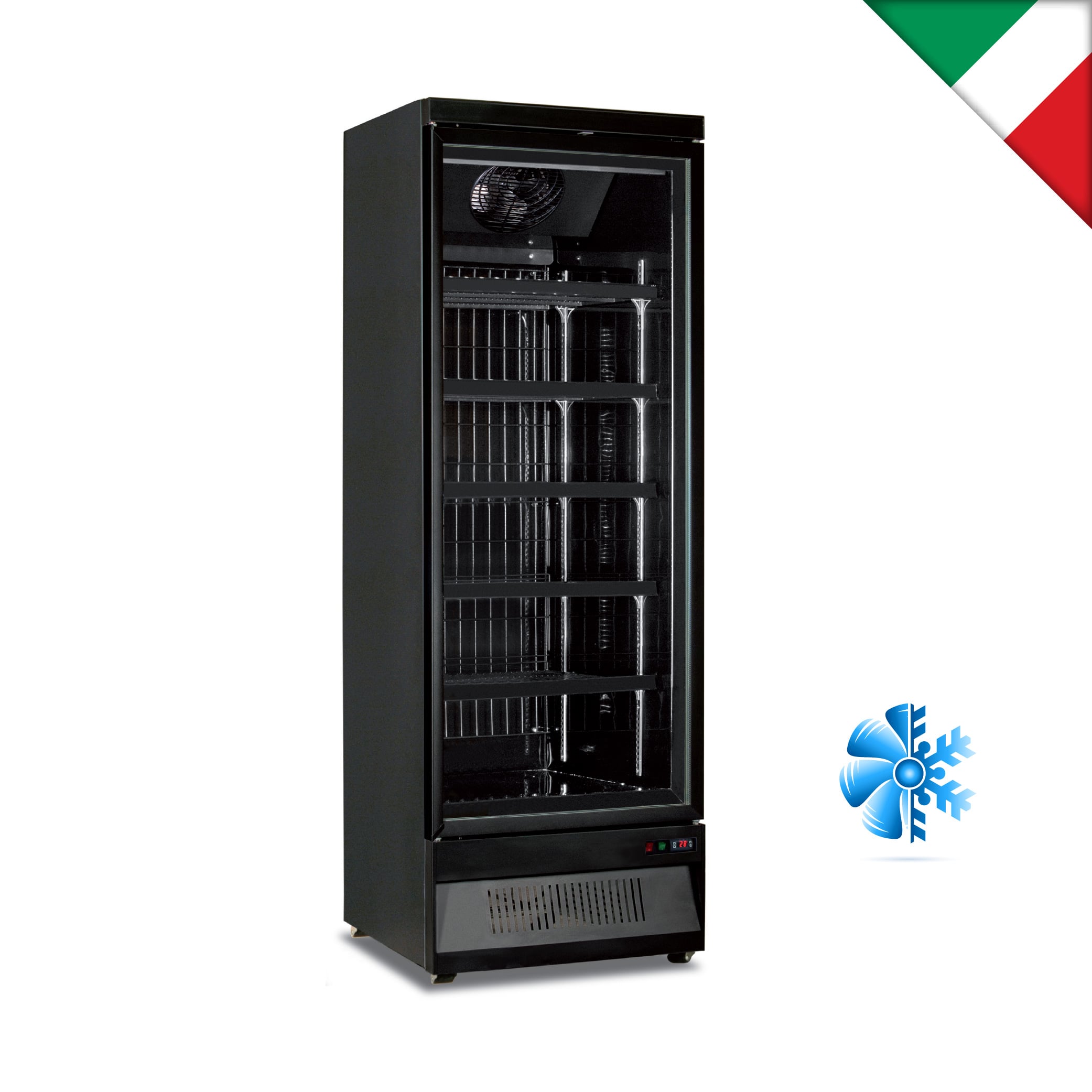 KlimaItalia Βιτρίνα κατάψυξης MR 75 BT1 BLACK
