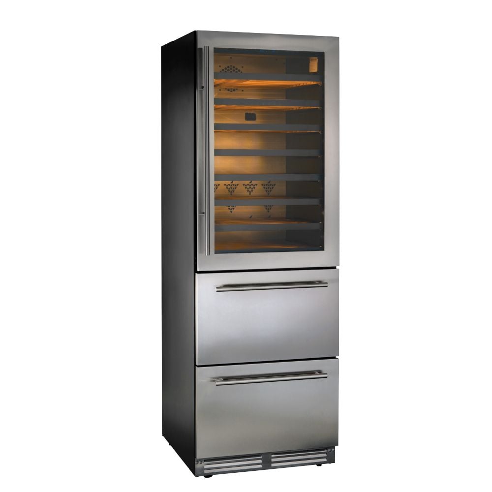 KlimaItalia Βιτρίνα κρασιών DW190 Silver