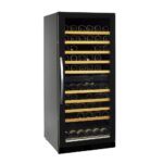 Tefcold Βιτρίνα κρασιών 2 θερμοκρασιών frameless TFW300-2F