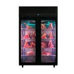 KlimaItalia Βιτρίνα διπλή ωρίμανσης κρεάτος 1010 lt KLIMEAT 1200 BLK