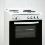 Robin B-64 White Κουζίνα Ηλεκτρική 65lt με Εμαγιέ Εστίες 60cm