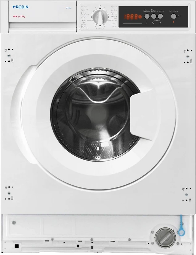 Robin BTR-185 Εντοιχιζόμενο Πλυντήριο Ρούχων 8kg 1200 Στροφών