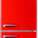 Robin RB-310 Retro Ψυγειοκαταψύκτης 300lt Υ192xΠ60xΒ60cm Κόκκινος