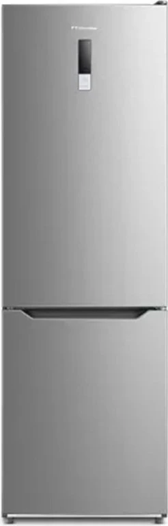 Robin RB-487 Ψυγειοκαταψύκτης 356lt Full No Frost Υ200xΠ60xΒ63.5cm Inox