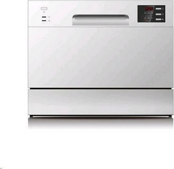 Robin SB-106W Πλυντήριο Πιάτων Πάγκου για 6 Σερβίτσια 55cm Λευκό