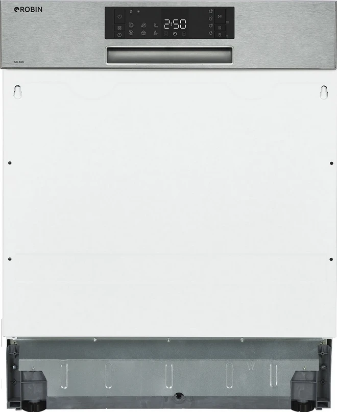 Robin SB-656 Ελεύθερο Πλυντήριο Πιάτων για 15 Σερβίτσια 60cm Inox