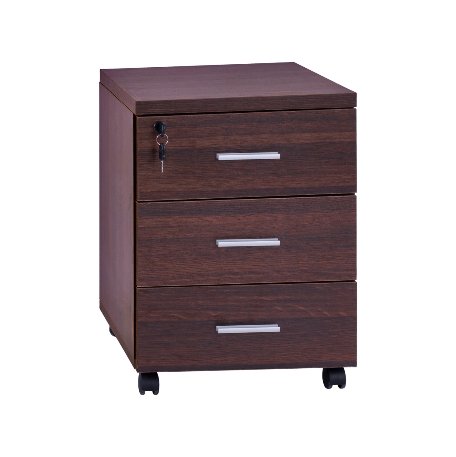 ΣΥΡΤΑΡΙΕΡΑ ΓΡΑΦΕΙΟΥ ΕΠΑΓΓΕΛΜΑΤΙΚΗ WENGE FB92048.12 40X40X55Υ εκ.