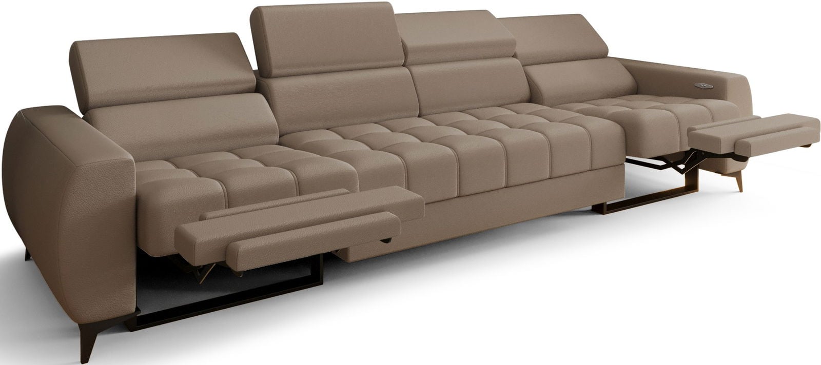Καναπές Calyra Relax Lthr Τετραθέσιος