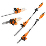 NEO TOOLS Πολυμηχάνημα κήπου 2 σε 1 αλυσοπρίονο - μπορντουροψάλιδο 04-634