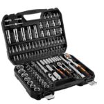 NEO TOOLS Καστάνια με Καρυδάκια 1/2" και 1/4" σετ 110τεμ 10-066