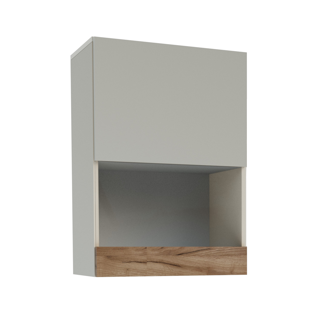 Κρεμαστό Ντουλάπι Morocco Μπεζ-Σκούρο Δρυς 55x31x78.5cm