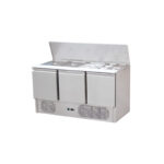 Πάγκος Ψυγείο Συντήρησης Με Καπάκι S903 Inox