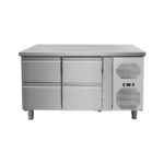 Πάγκος Ψυγείο Συντήρησης 136x70x65cm με 2 διπλές συρταριέρες