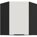 Κρεμαστό ντουλάπι γωνιακό Arianna 60x60 GN 72 1F-Λευκό