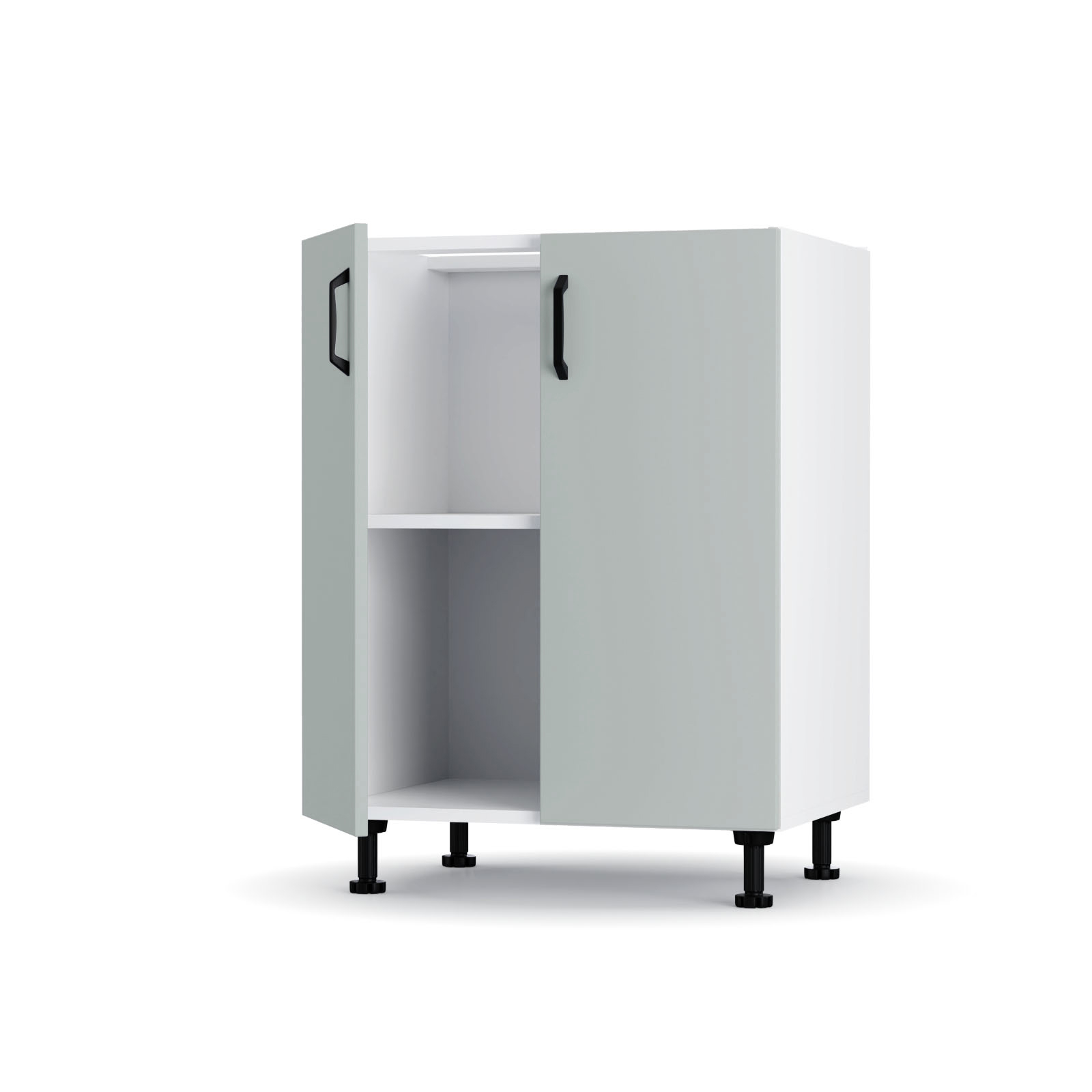 Modest Κάτω Ντουλάπι Γκρι 60x48x82 εκ - Image 2