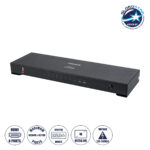 GLOBOSTAR® UGREEN-1x8 41020 Ugreen 1x8 All in One 4K HDMI Signal Splitter για LED Video Controllers - Input Signal W3840 x H2160@60Hz - Είσοδος 1 HDMI σε Έξοδο 8 HDMI - AC 220-240V IP20 - Μ30 x Π9 x Υ3.2cm - 2 Χρόνια Εγγύηση